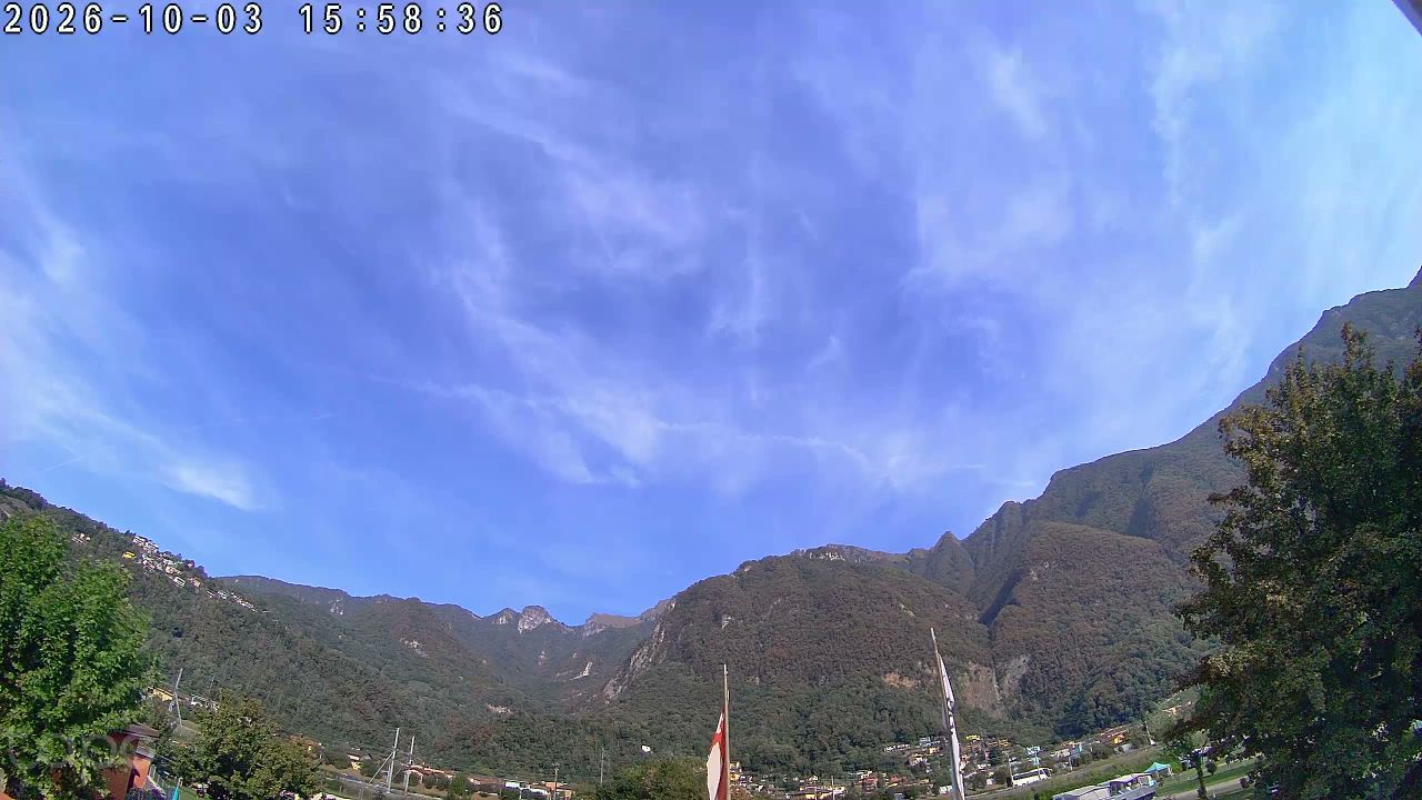 Webcam-Bild: Blick auf den Monte Generoso